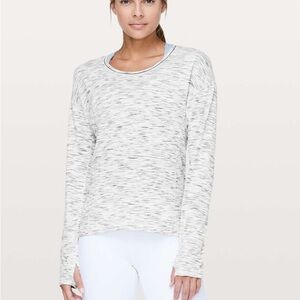 NWT Lululemon Sweat Embrace long sleeve top